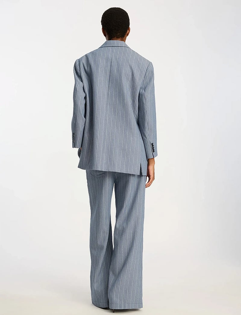 Munthe - BHARAT - oversize kavajer - blue - 2