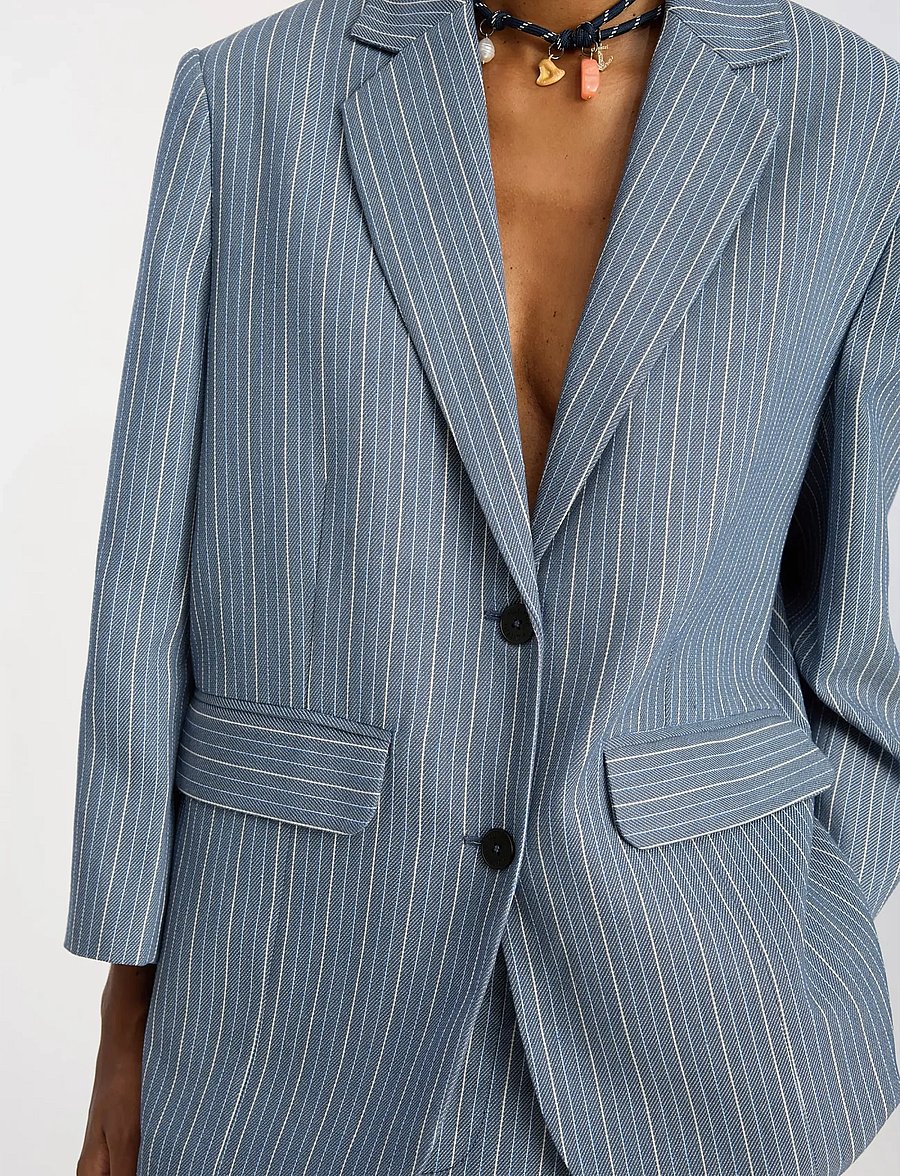 Munthe - BHARAT - oversize blazer - blue - 3