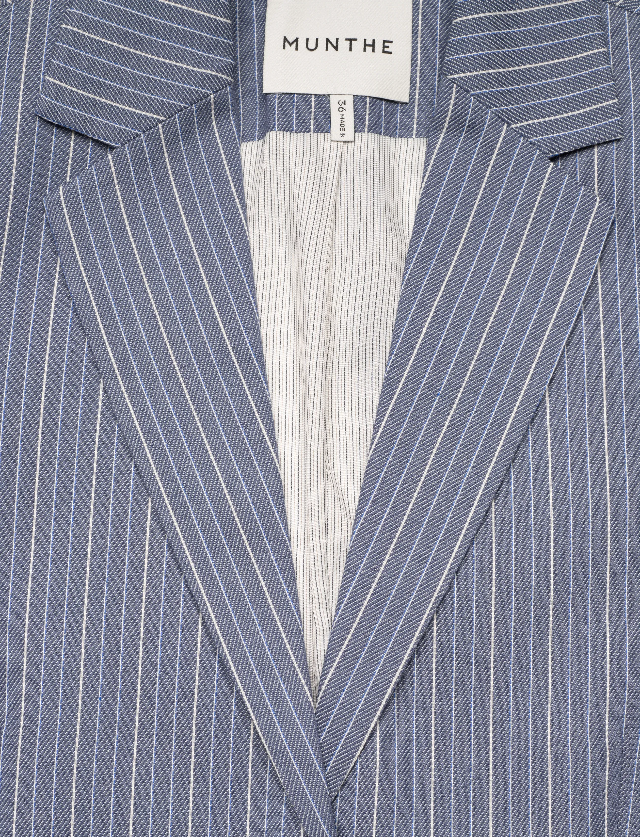Munthe - BHARAT - oversize blazers - blue - 5