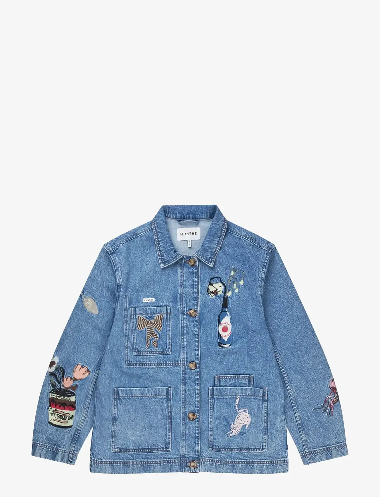 Munthe - BRAULIA - forårsjakker - blue - 1