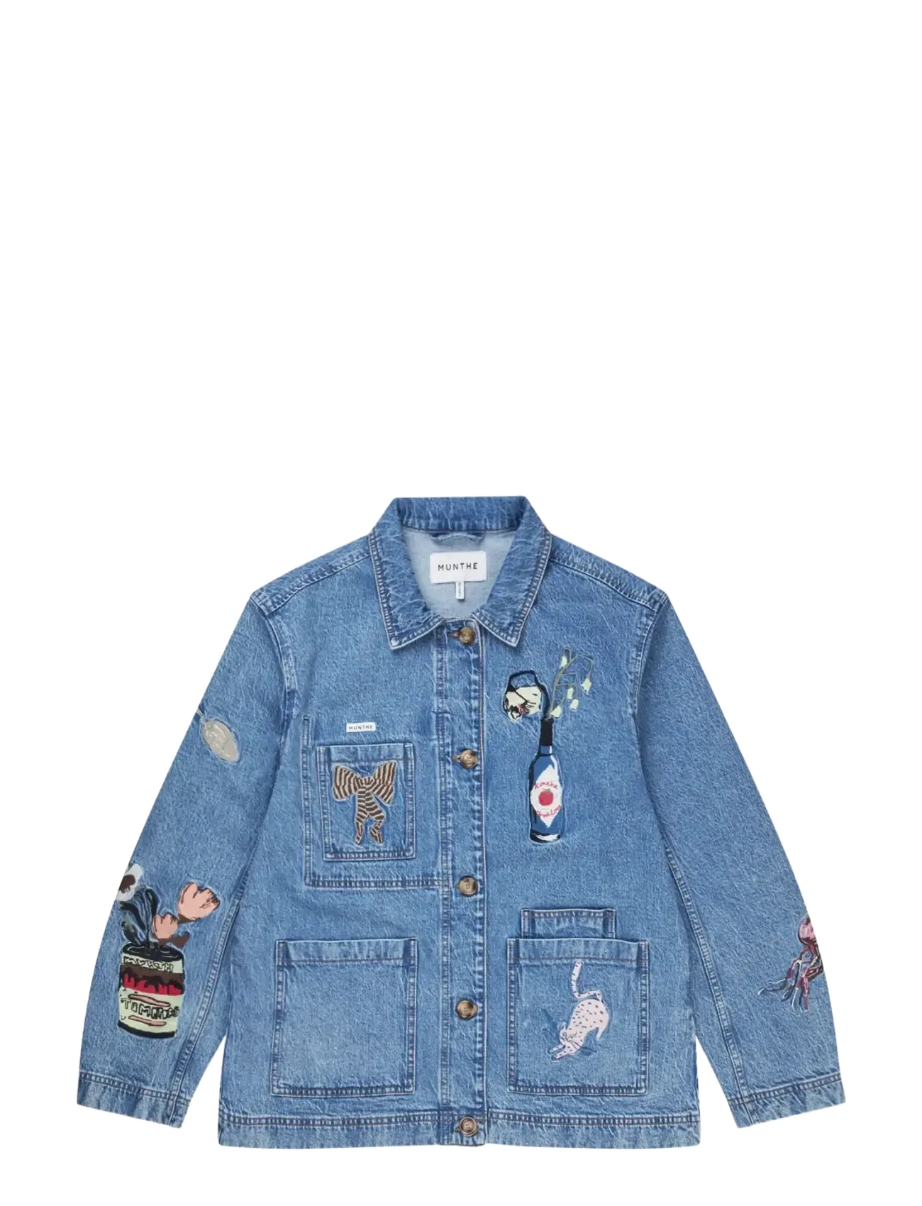 Munthe - BRAULIA - spring jackets - blue - 1
