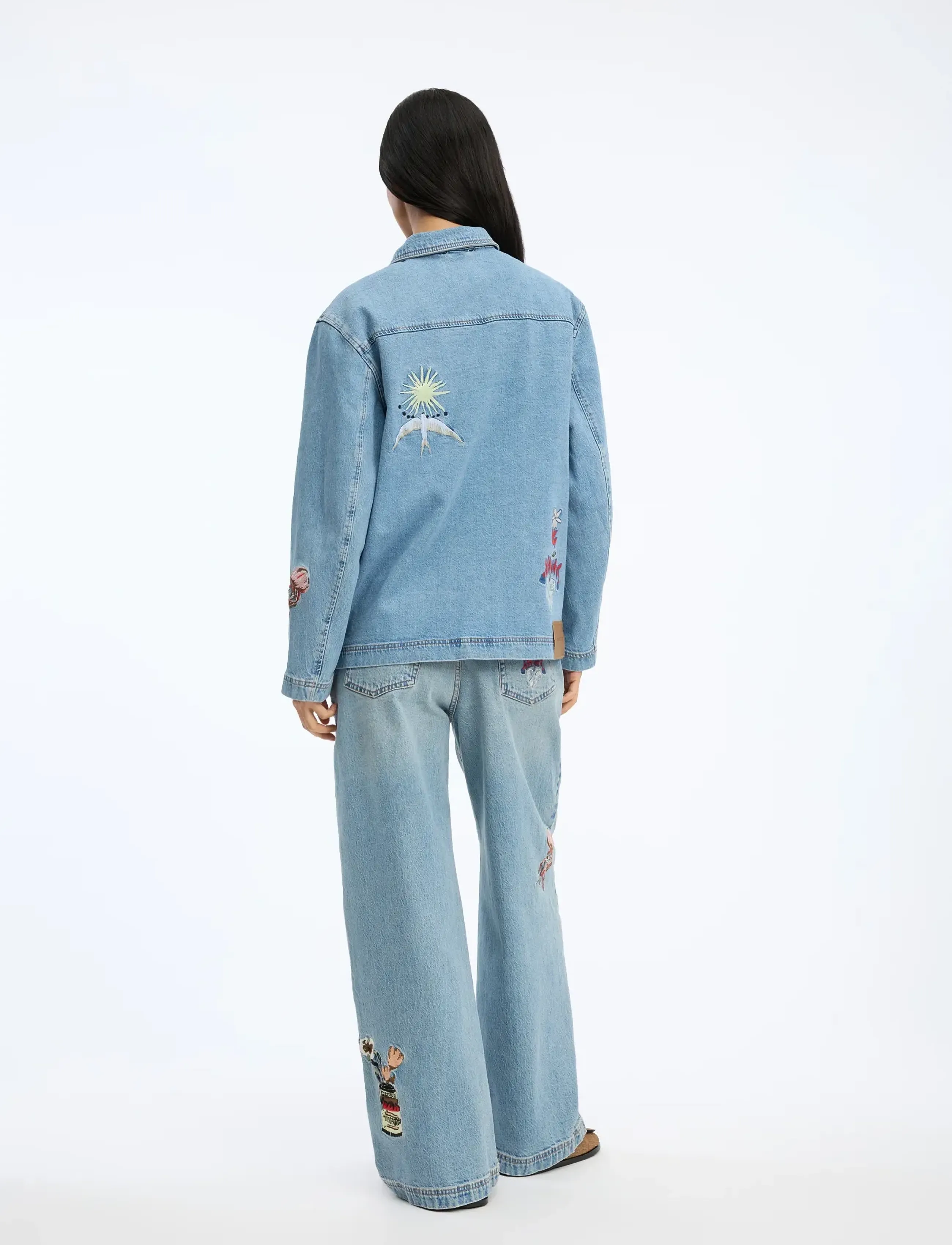 Munthe - BRAULIA - denim jackets - blue - 2