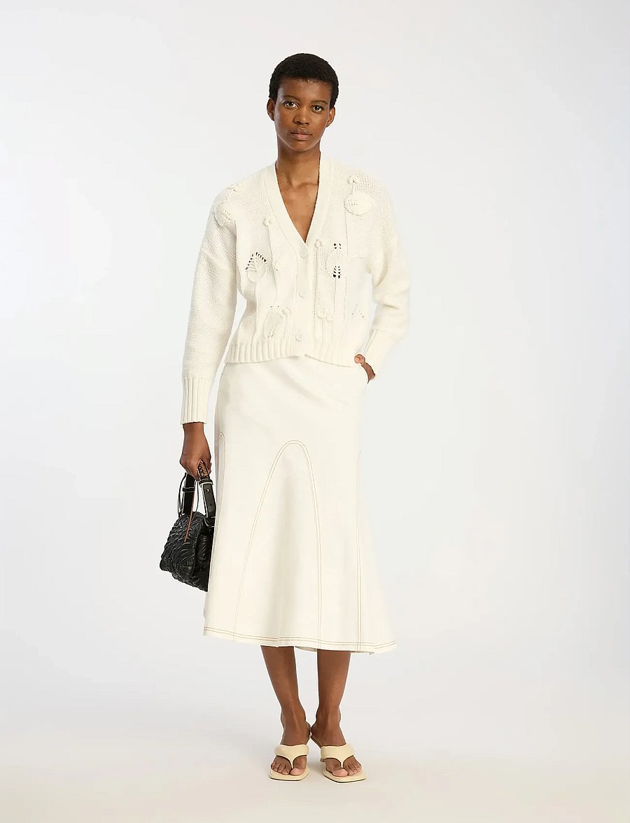 Munthe - BIORA - cardigans - ivory - 0