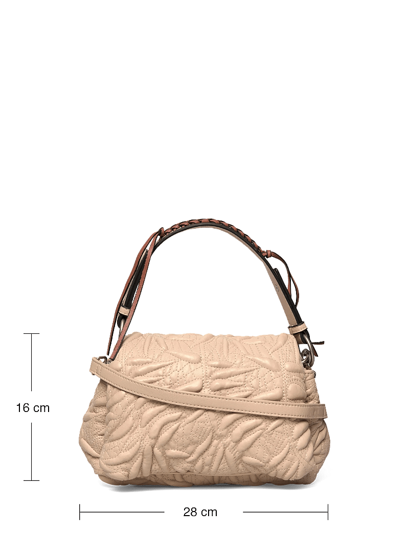 Munthe - ROLUKE W HANDLE - top handle tasker - beige - 4