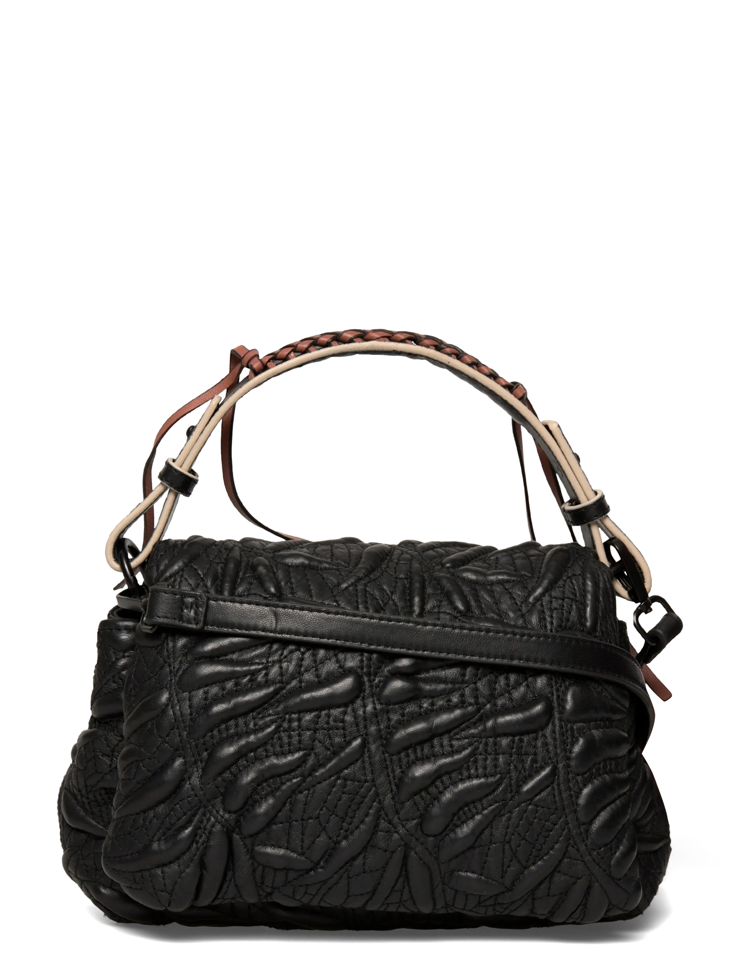 Munthe ROLUKE W HANDLE - Torby - BLACK / black