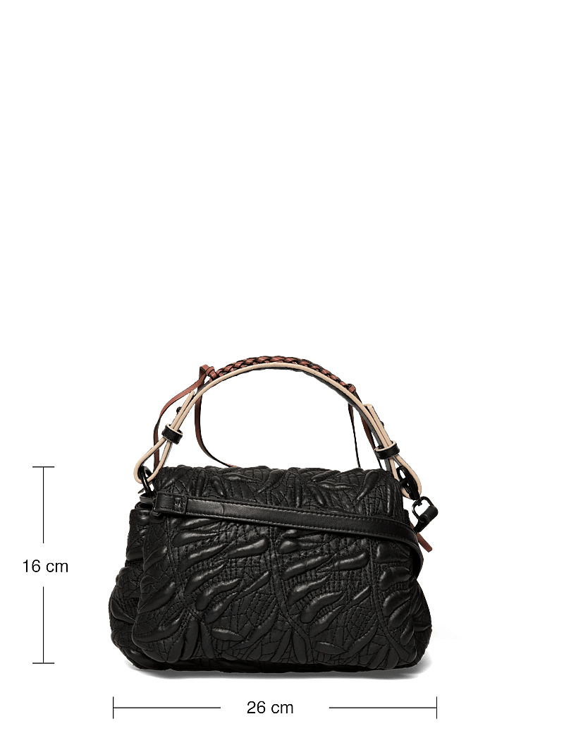 Munthe - ROLUKE W HANDLE - henkeltaschen - black - 4