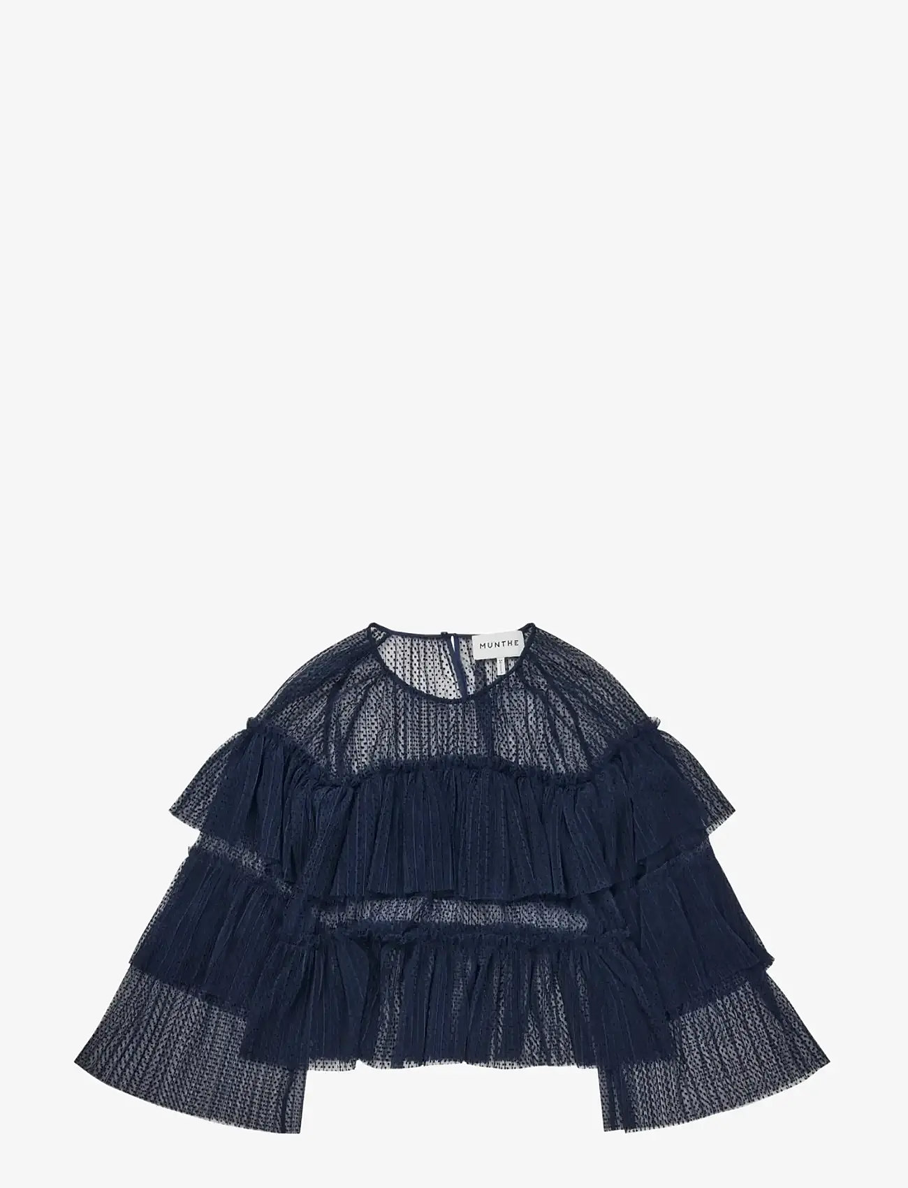 Munthe - NARIA - langærmede bluser - navy - 1