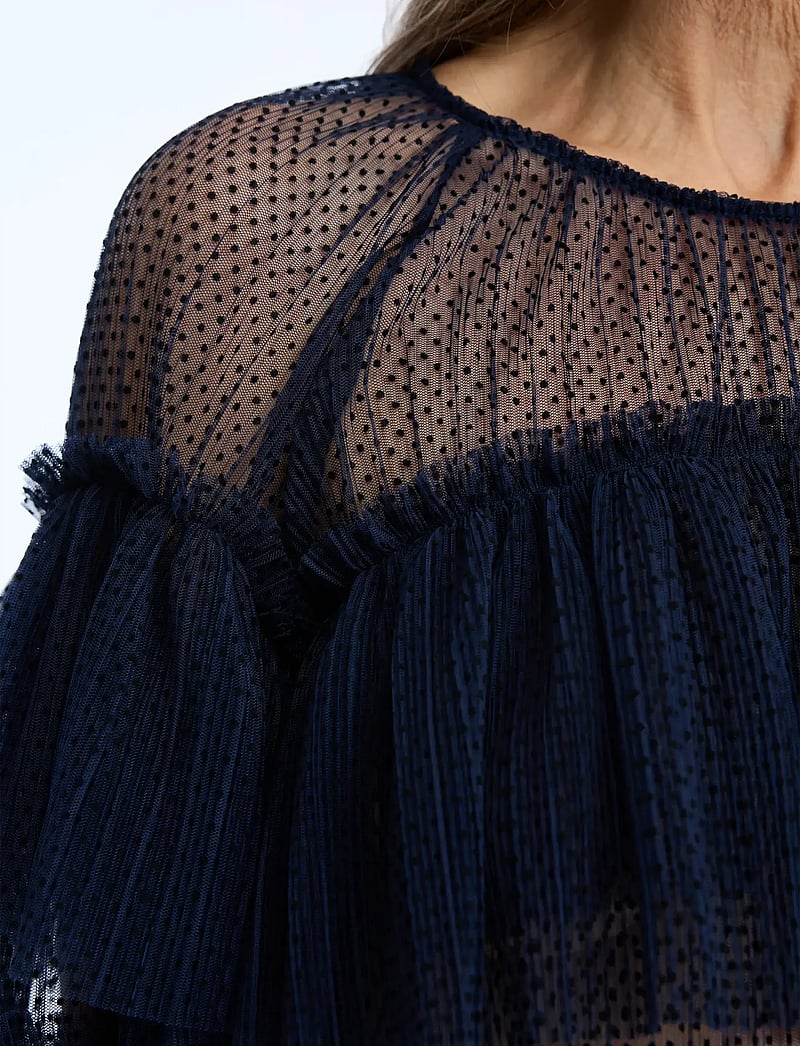 Munthe - NARIA - langärmlige blusen - navy - 4