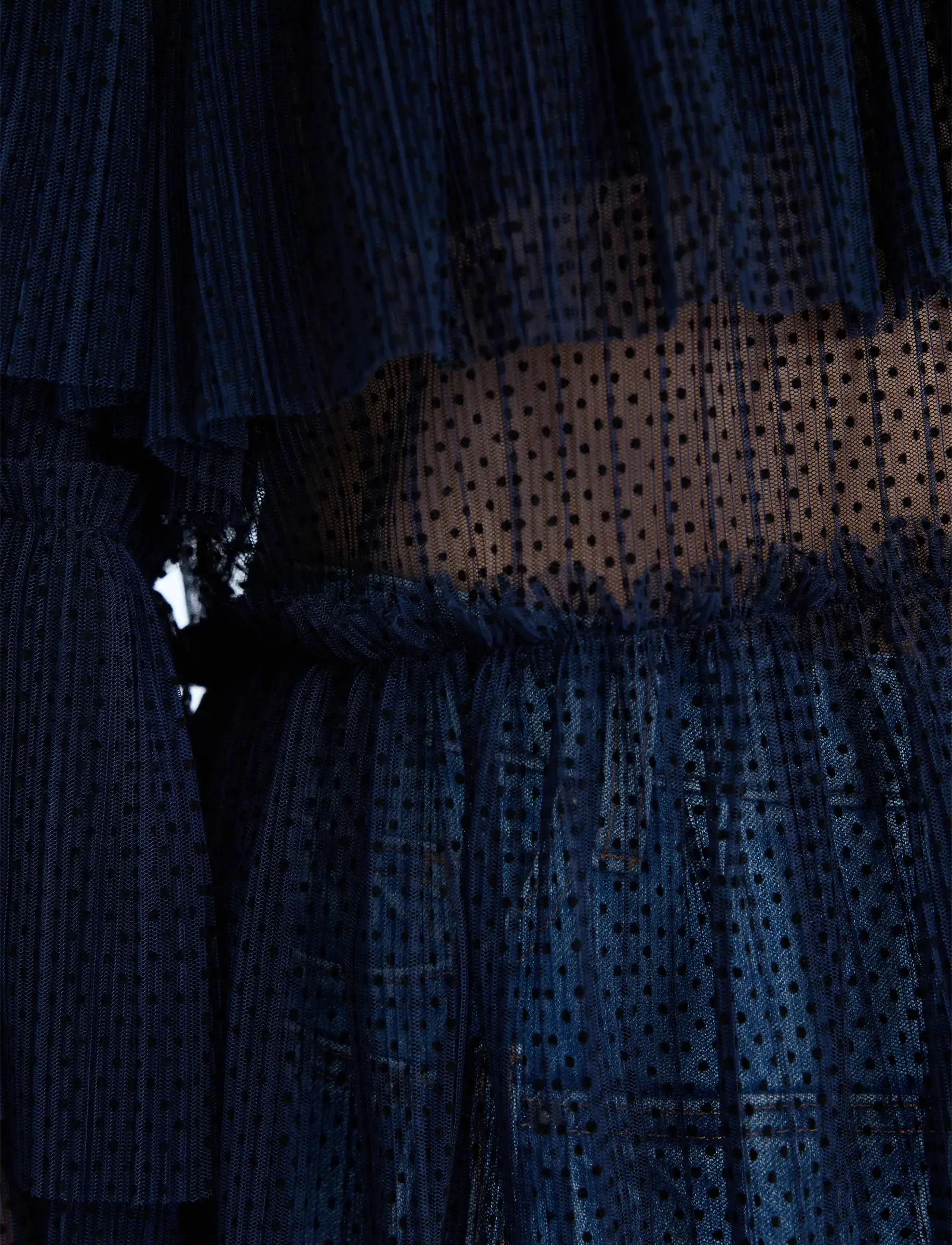 Munthe - NARIA - langærmede bluser - navy - 5