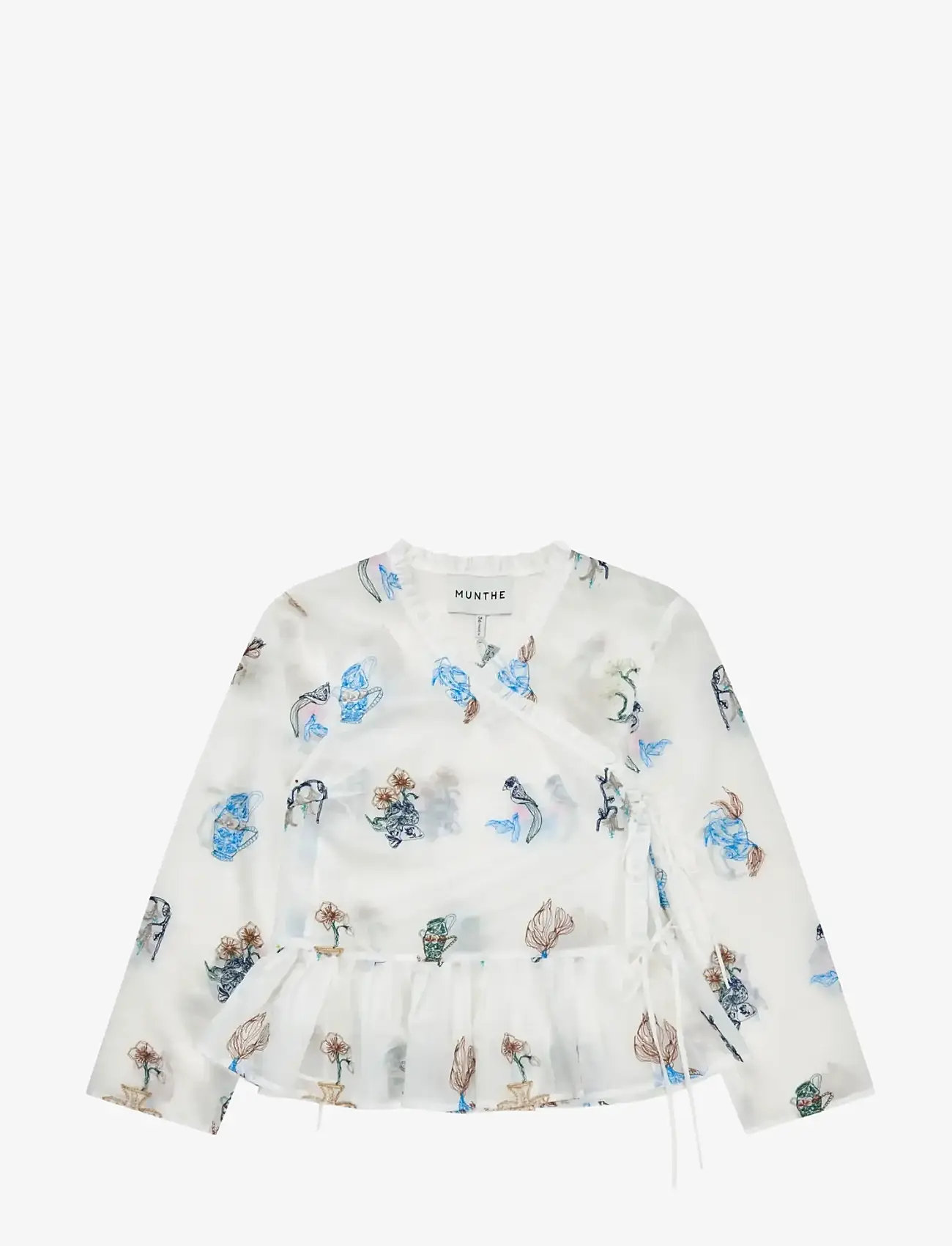 Munthe - NENIA - langærmede bluser - ivory - 1