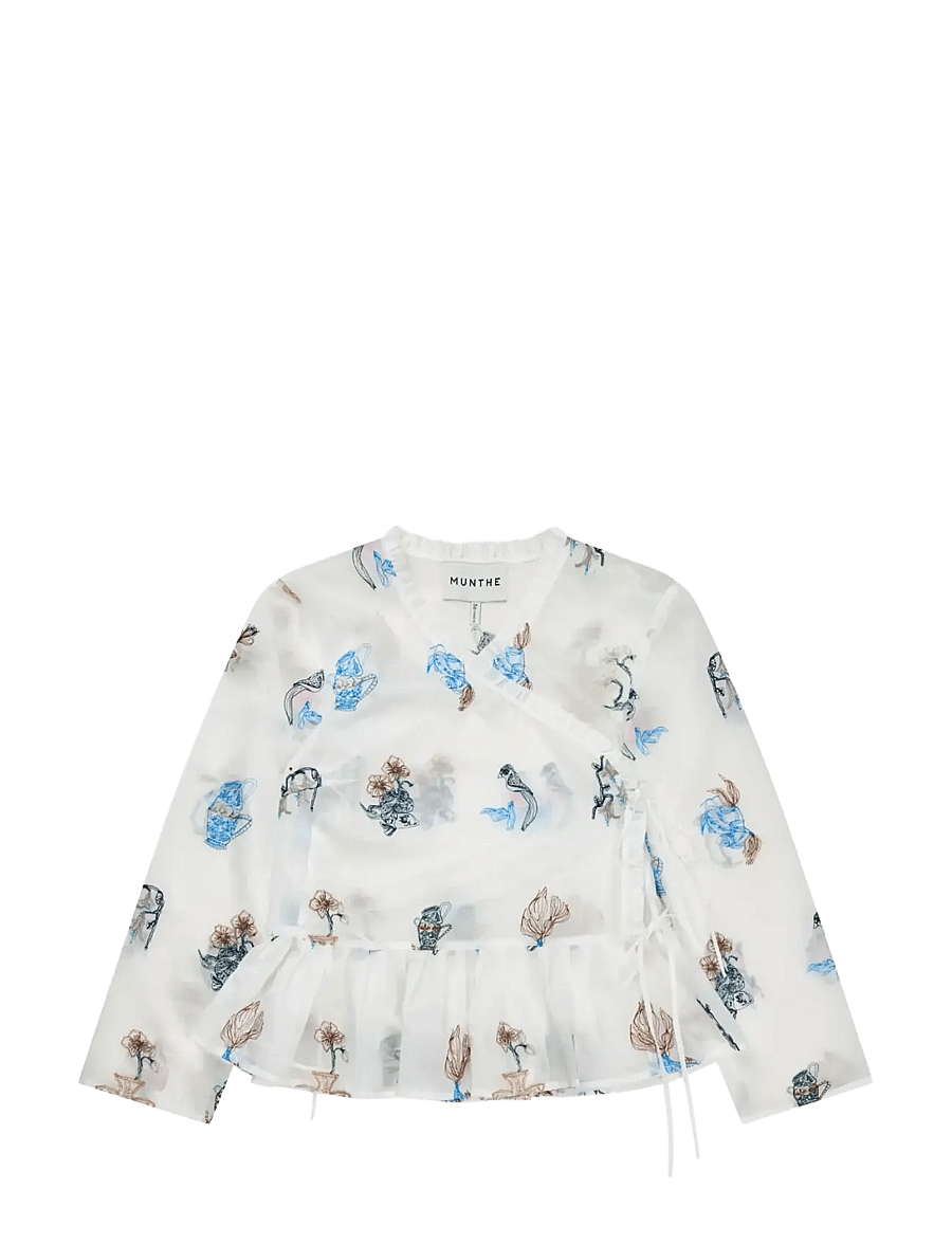 Munthe - NENIA - blouses met lange mouwen - ivory - 1