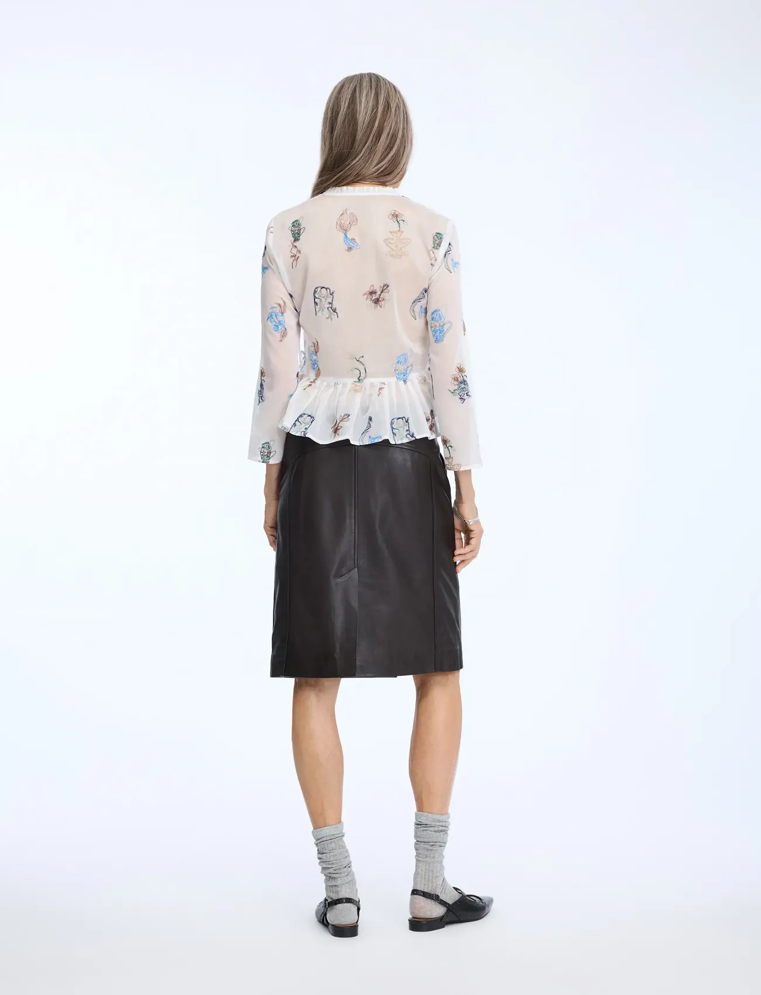 Munthe - NENIA - blouses met lange mouwen - ivory - 2
