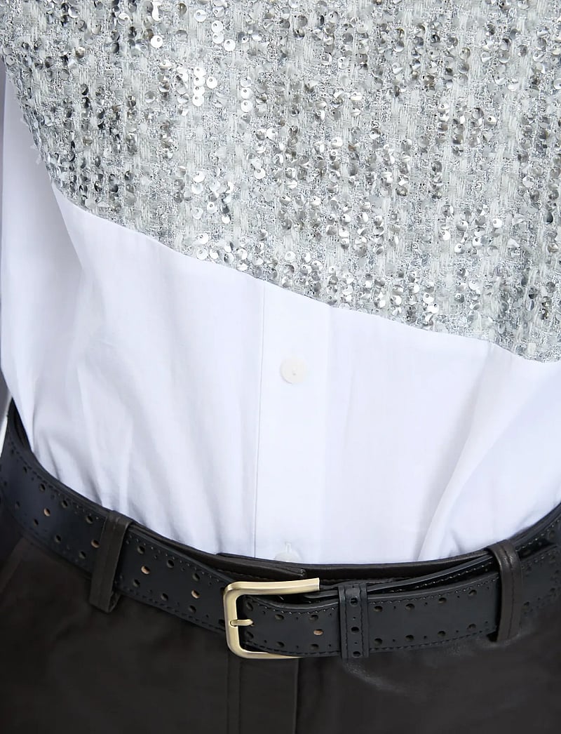 Munthe - NAYEL - long-sleeved shirts - mix white - 5