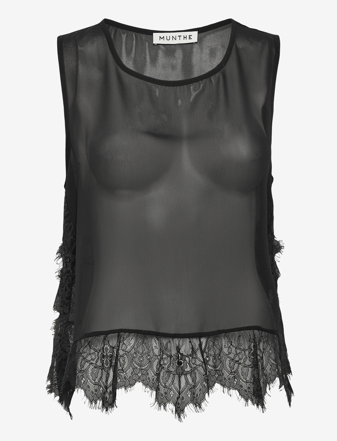 Munthe - RACH - t-shirts - black - 4