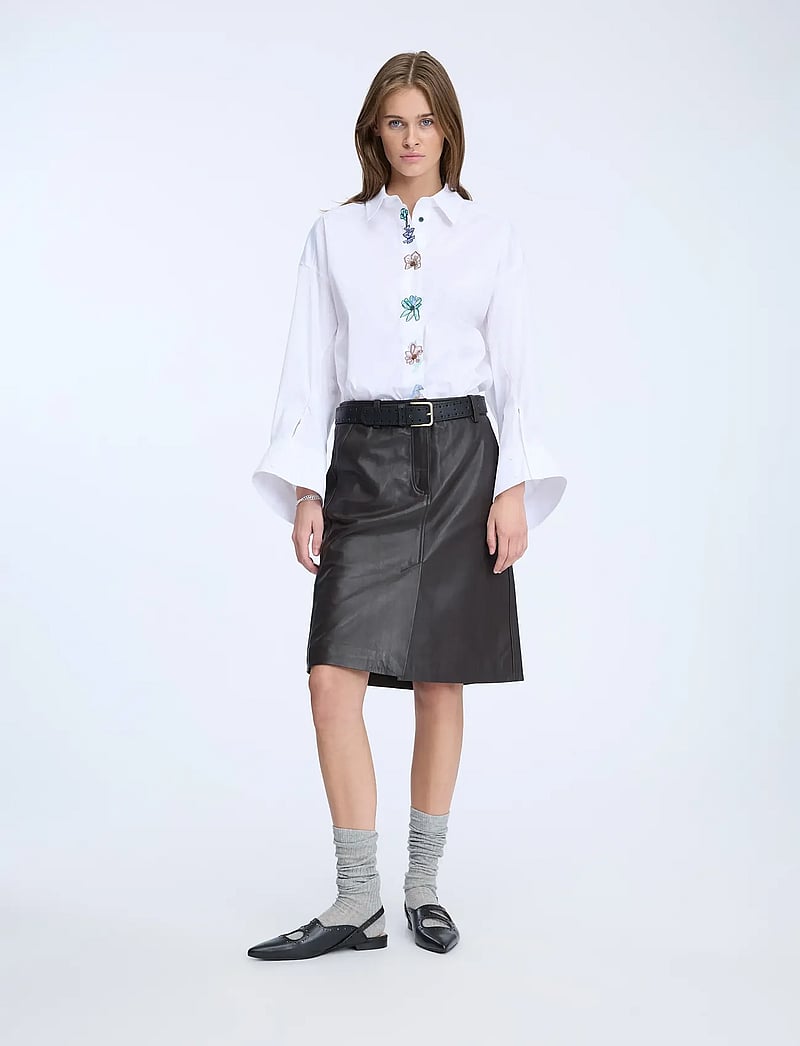 Munthe - NILBERTO - long-sleeved shirts - white - 0