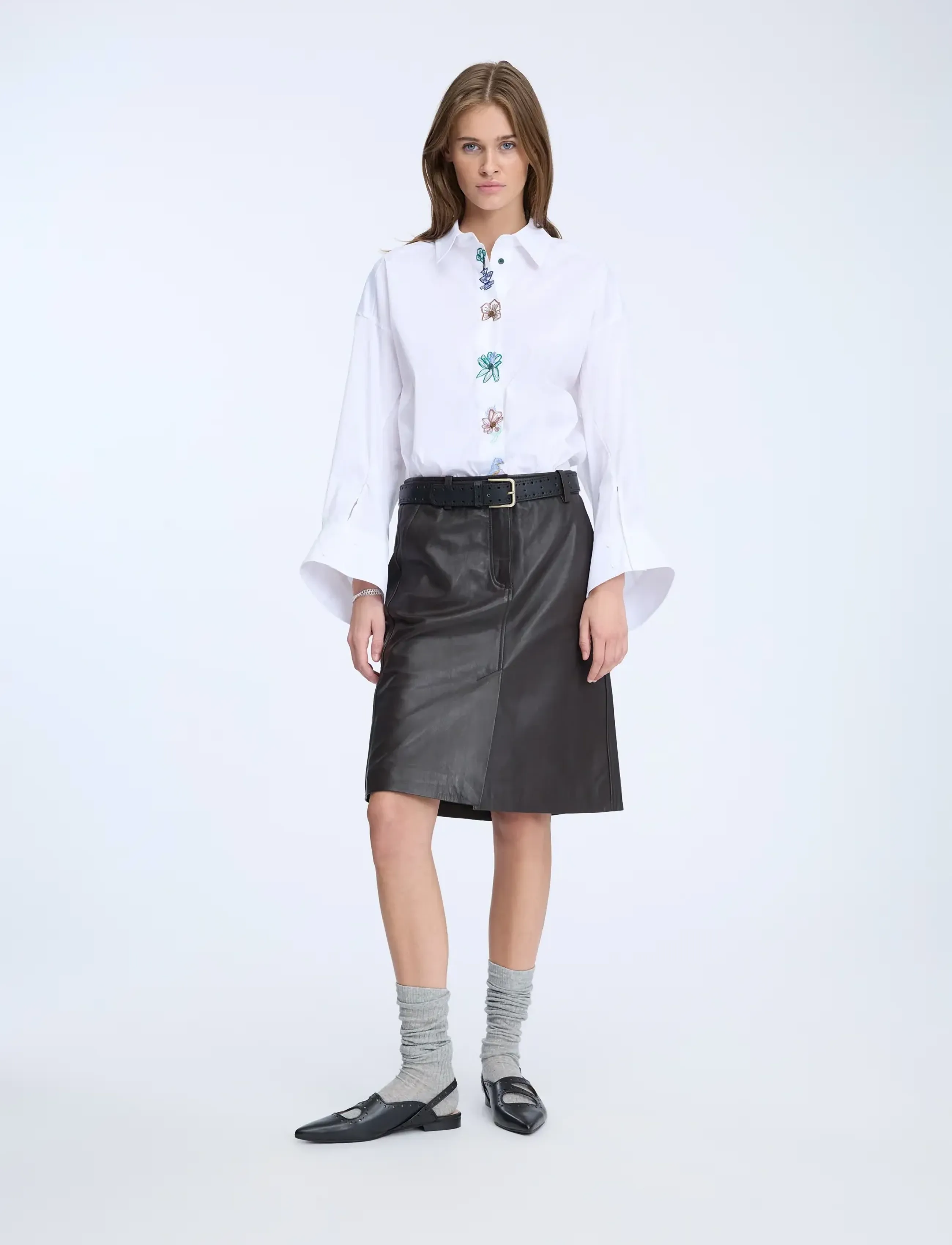 Munthe NILBERTO - Blusen & Hemden - WHITE / white