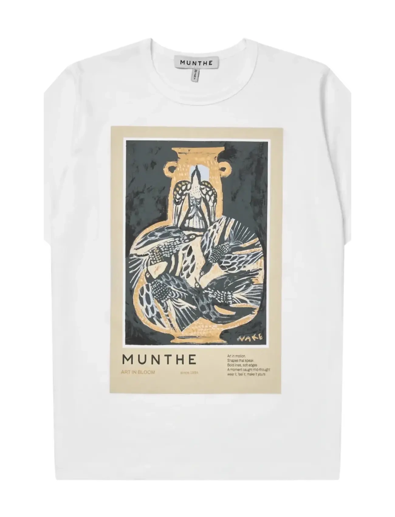 Munthe NYNNE - Sommer in der Stadt - WHITE / white