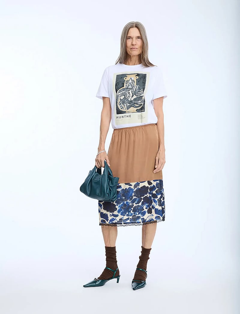 Munthe - NYNNE - t-shirts - white - 0