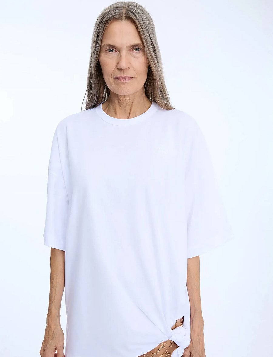 Munthe - NANSTER - t-shirts - white - 4