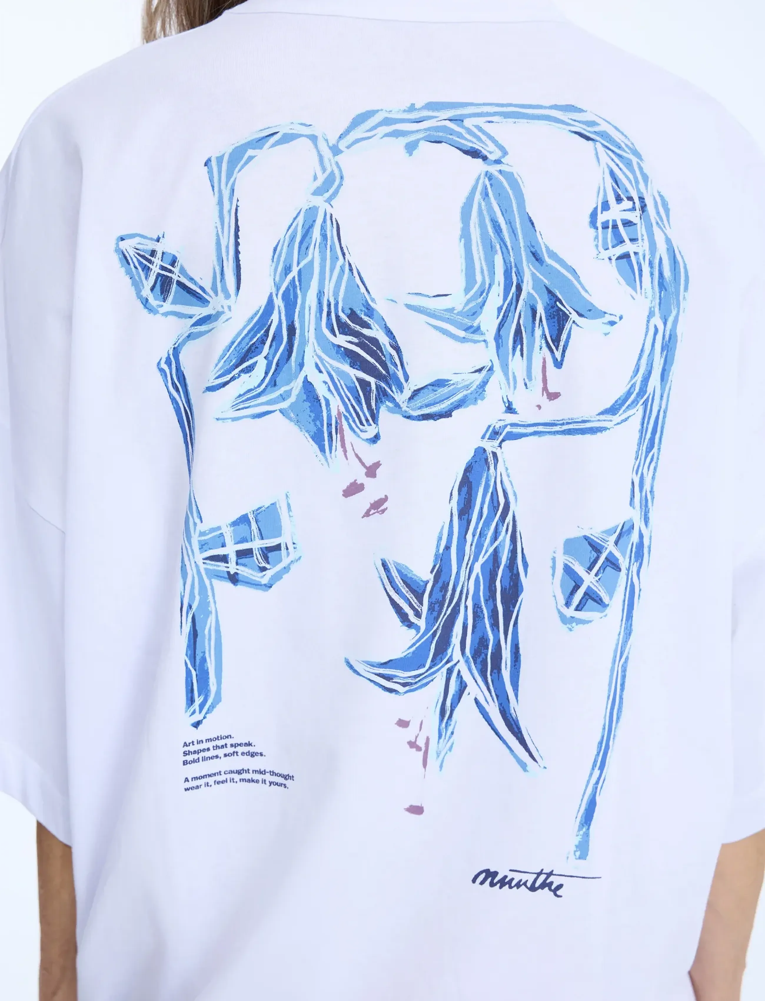 Munthe - NANSTER - t-shirts - white - 5