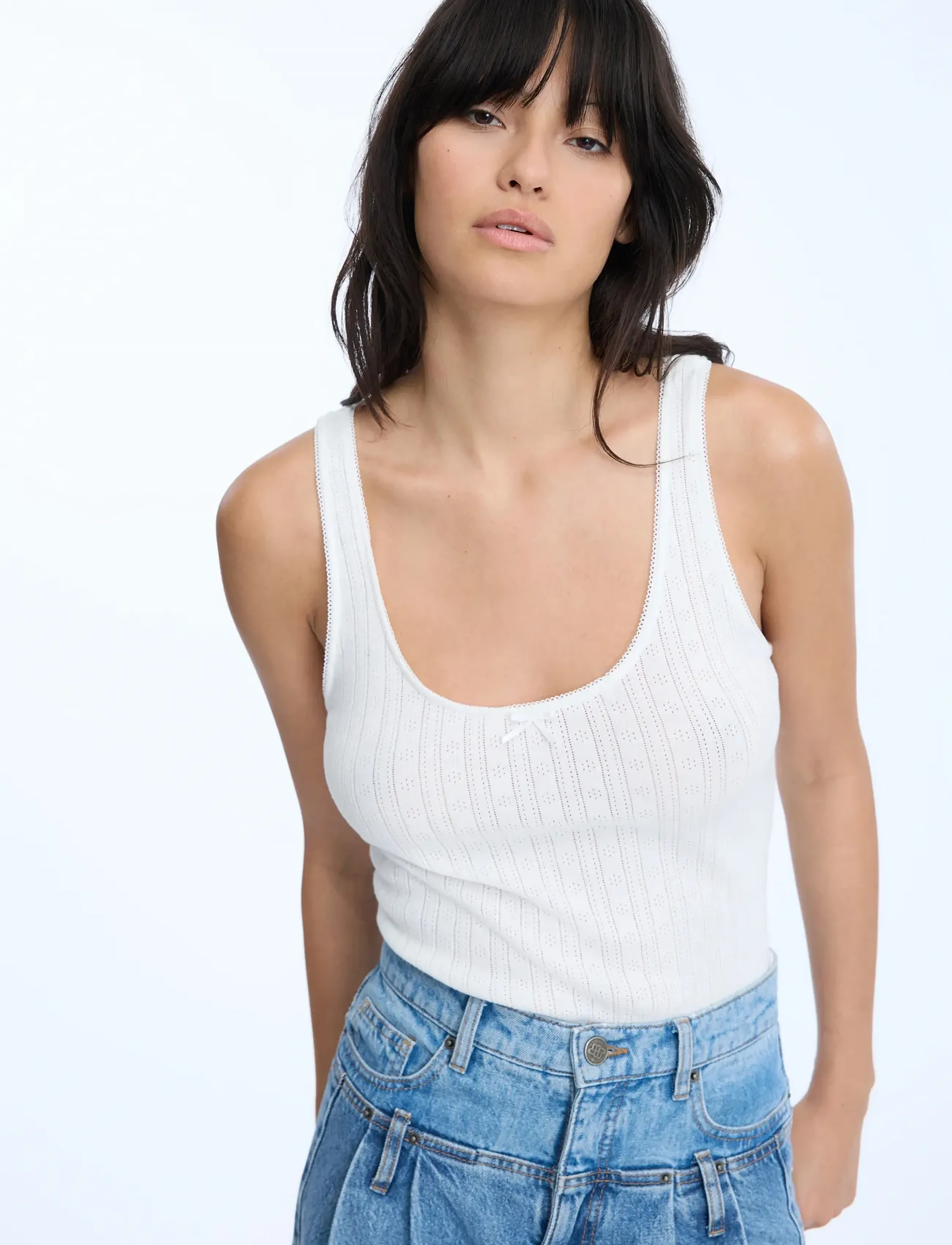 Munthe - NANETTA - crop tops - ivory - 4