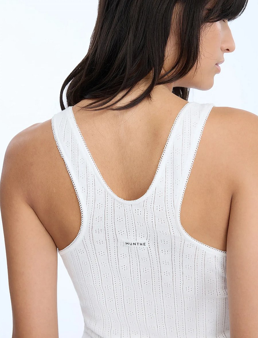 Munthe - NANETTA - crop tops - ivory - 5