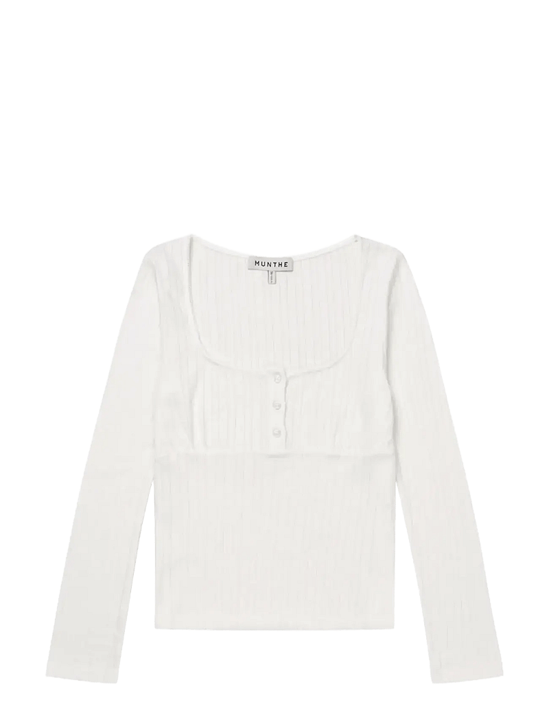Munthe - NAOMY - langærmede bluser - ivory - 1