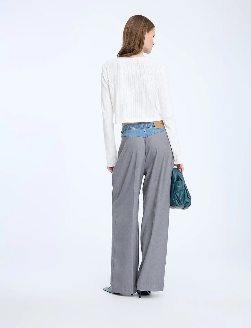 Munthe - NOELIA - crop tops - ivory - 2