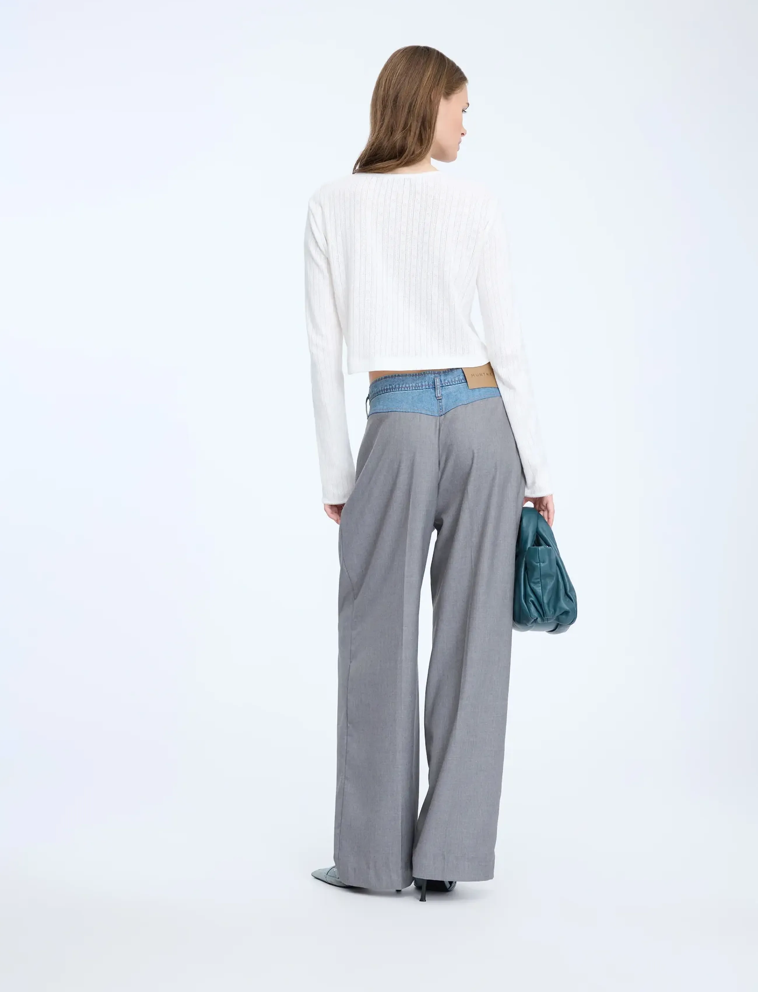 Munthe - NOELIA - crop tops - ivory - 2