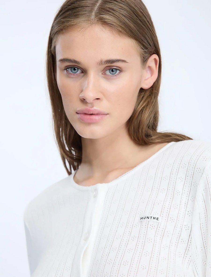 Munthe - NOELIA - crop tops - ivory - 4