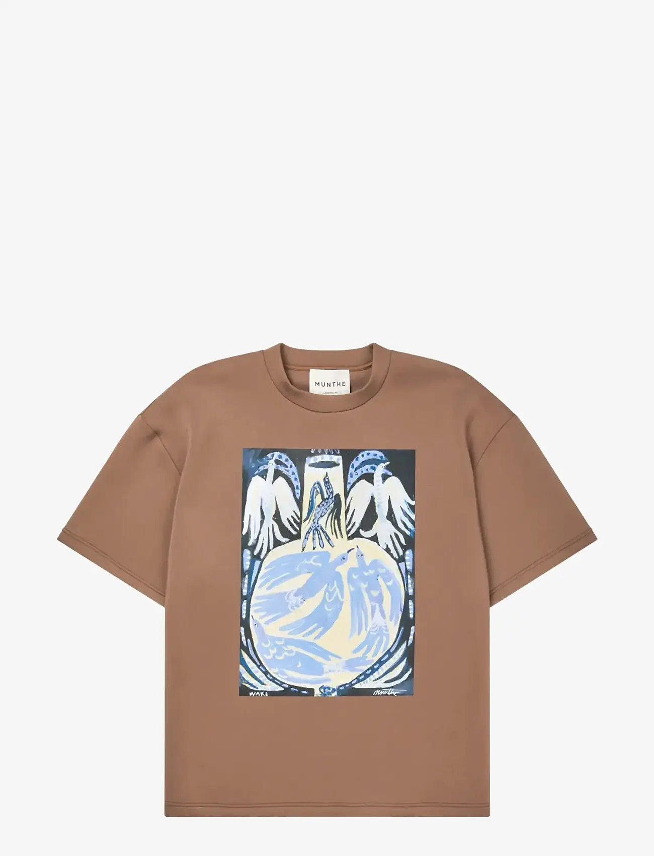 Munthe - NAPLOI - t-shirts - caramel - 1