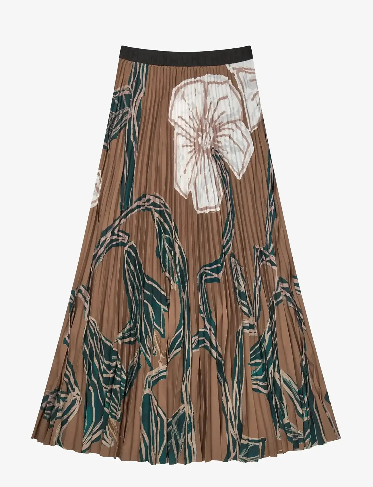 Munthe - TAULLA - faltenröcke - print caramel - 1