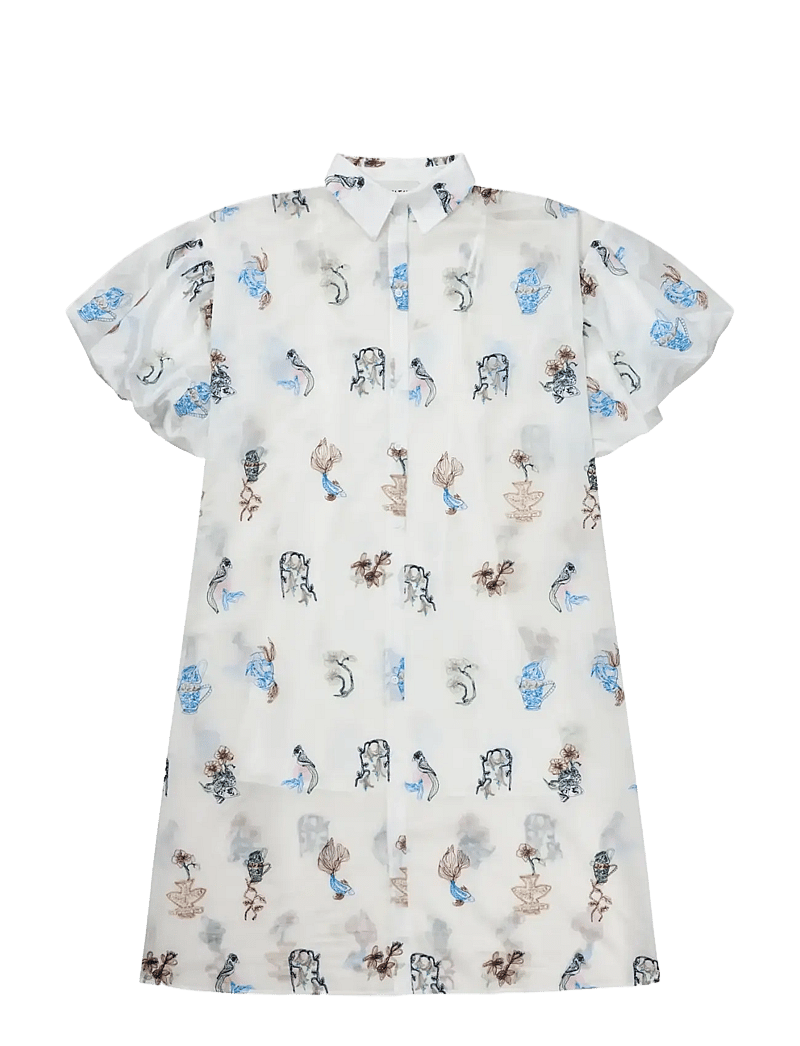 Munthe - NALMETTO - skjortekjoler - ivory - 1