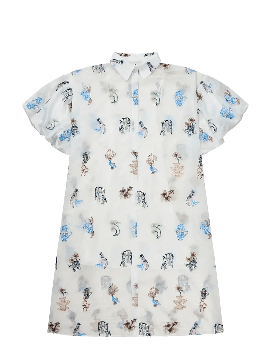 Munthe - NALMETTO - skjortklänningar - ivory - 1