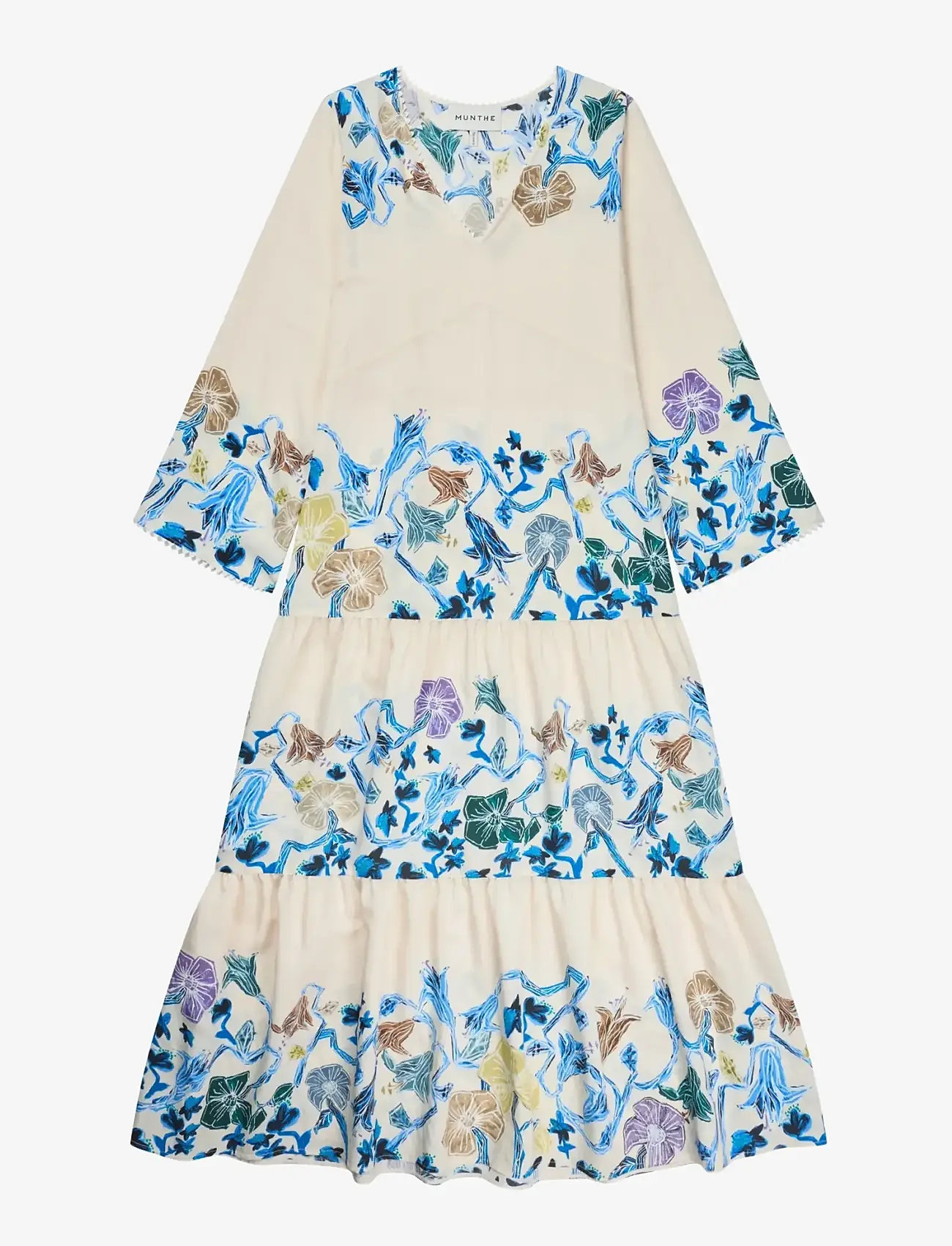Munthe - NAO - maxiklänningar - print ivory - 1