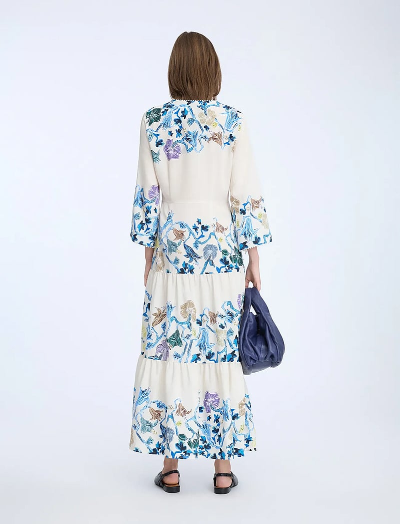 Munthe - NAO - maxikleider - print ivory - 2