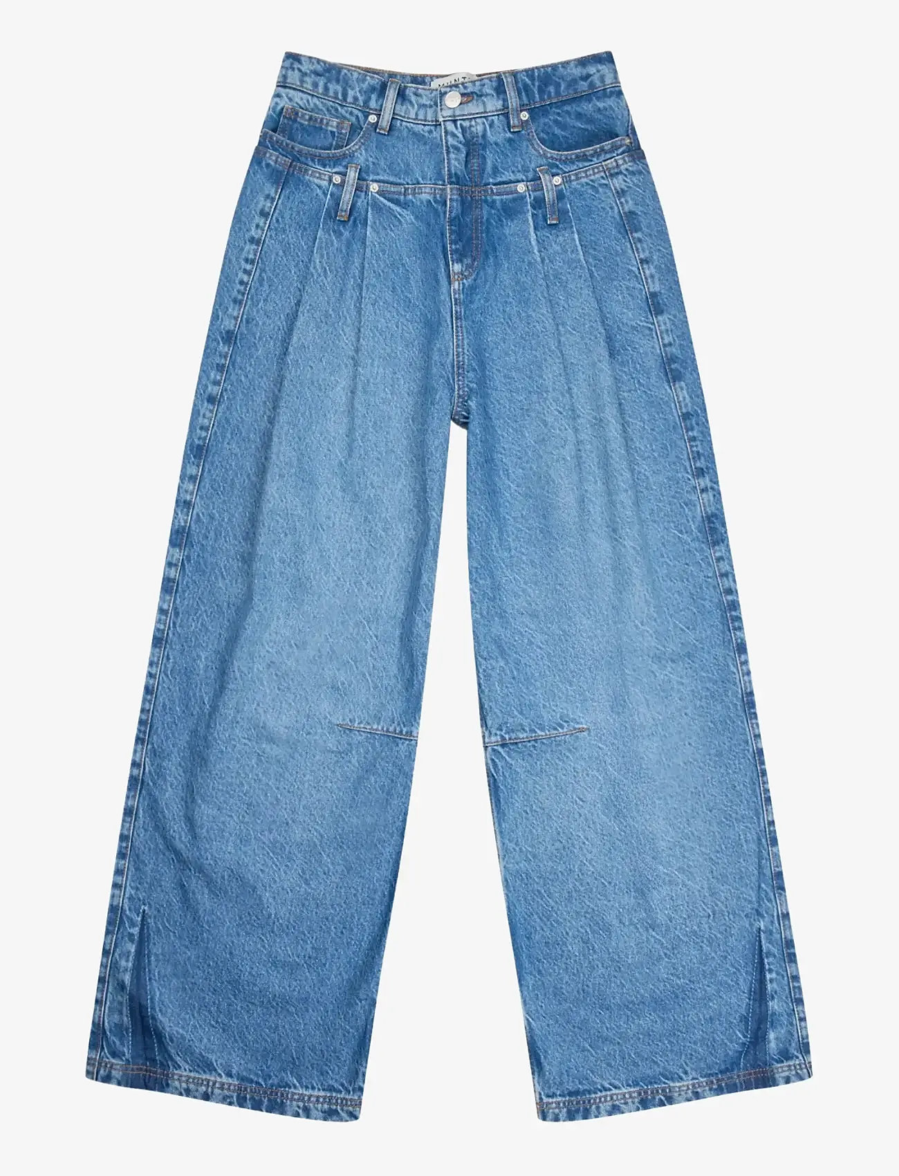 Munthe - NEZZASIN - brede jeans - blue - 1