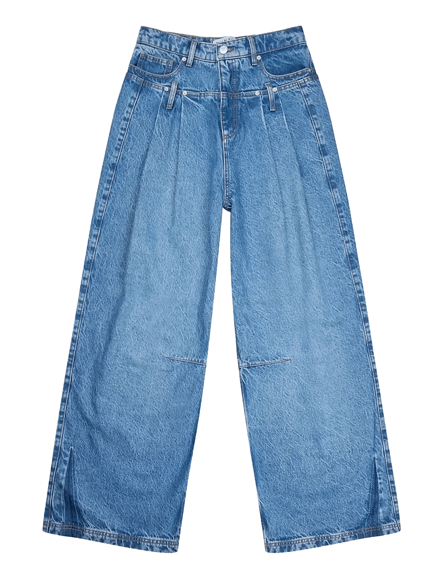Munthe - NEZZASIN - brede jeans - blue - 1