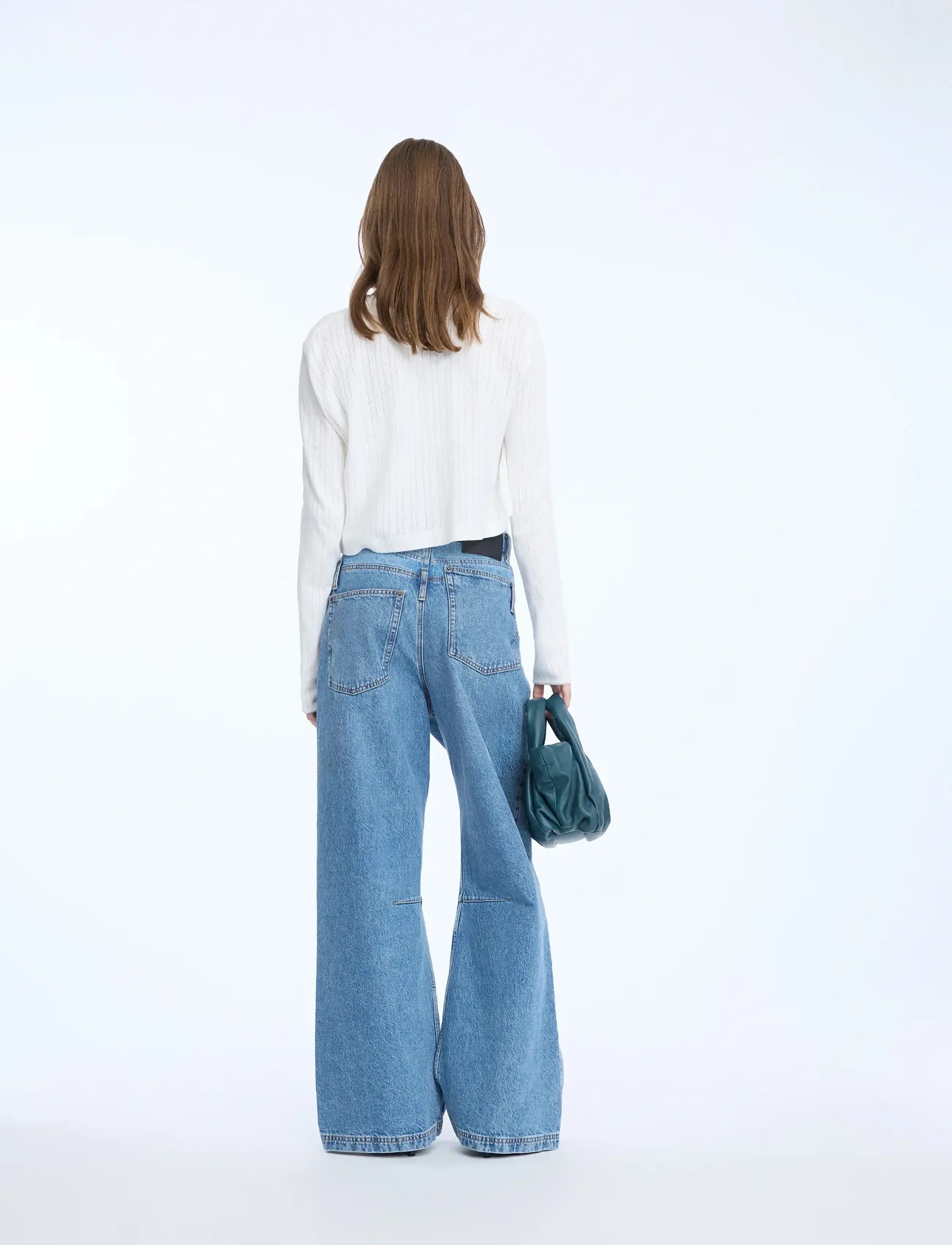 Munthe - NEZZASIN - wide leg jeans - blue - 2