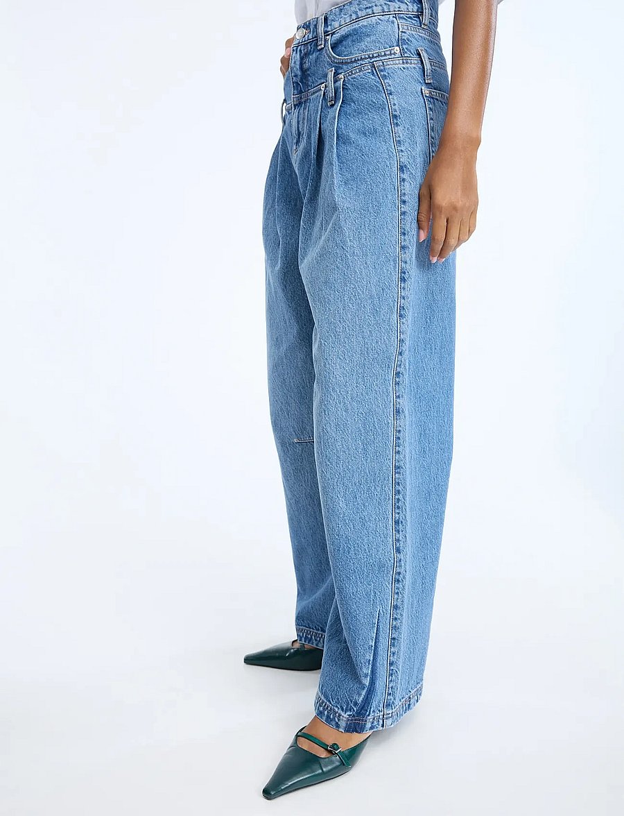 Munthe - NEZZASIN - brede jeans - blue - 5