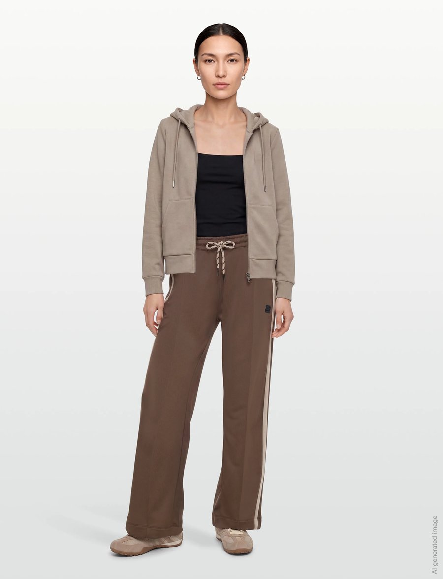 Munthe - BOUD - raka byxor - brown - 0