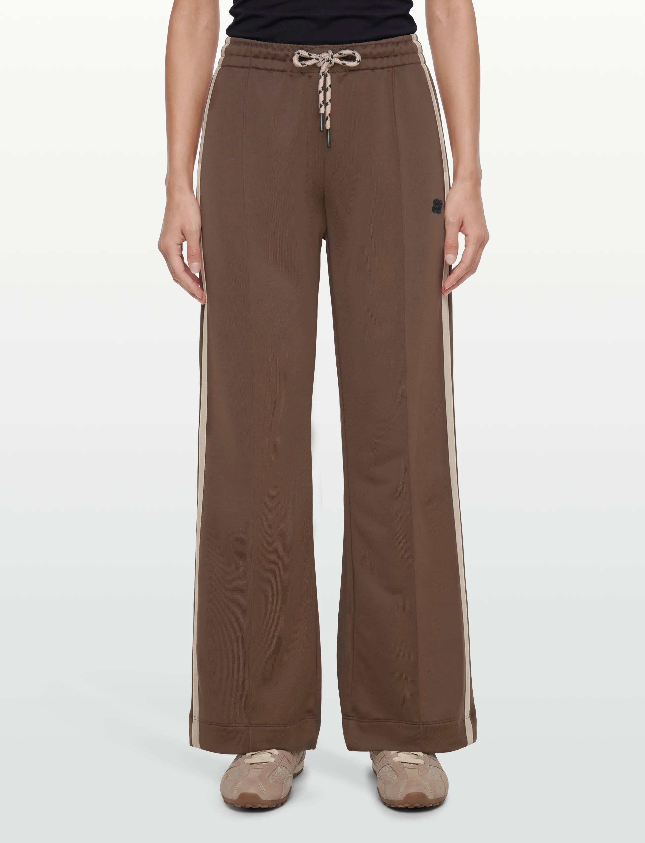 Munthe - BOUD - straight leg trousers - brown - 5
