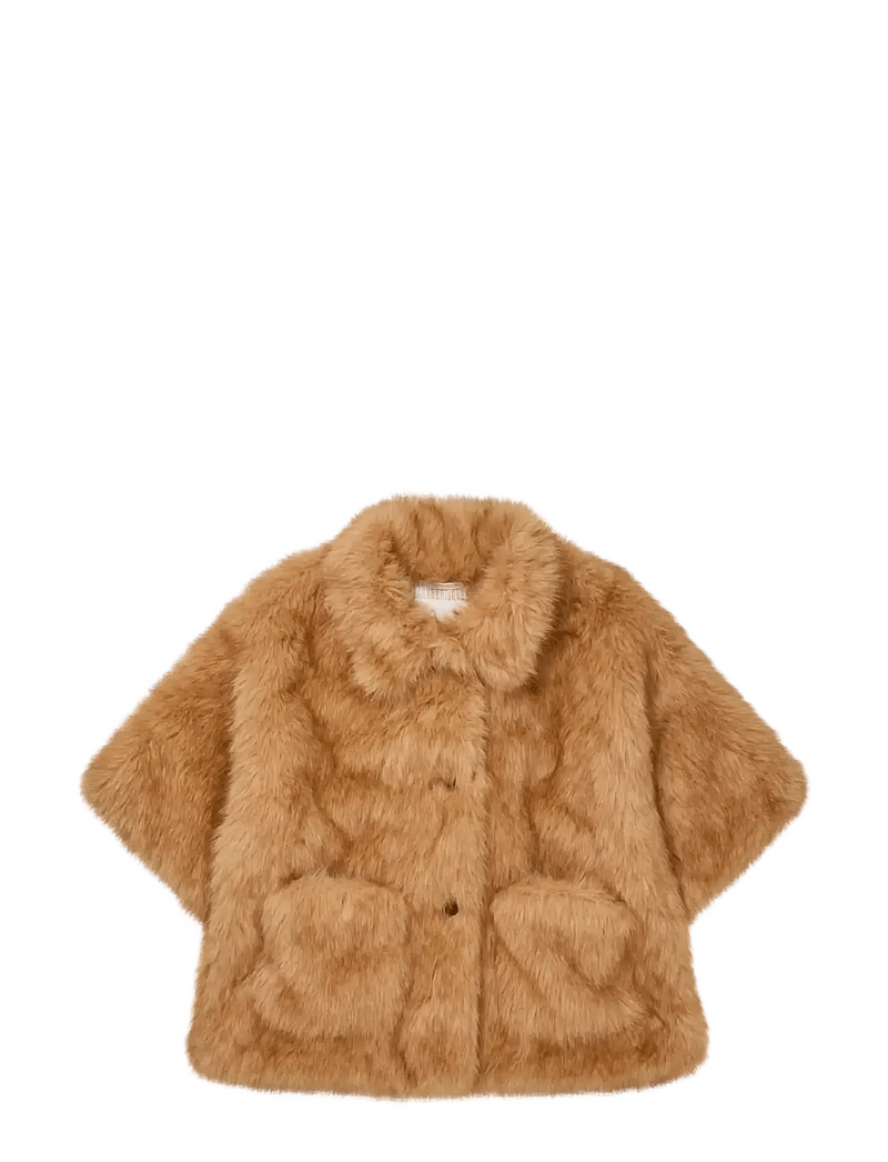 Munthe - NELINE - faux fur jakker - caramel - 1