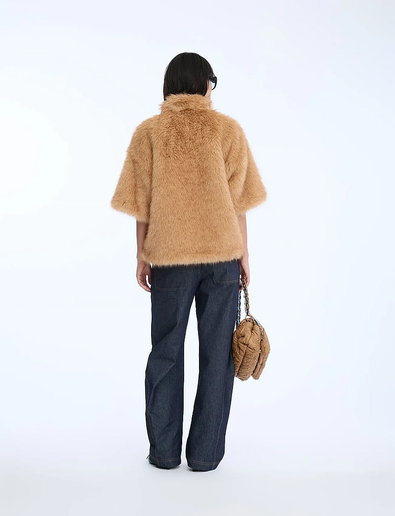 Munthe - NELINE - faux fur jakker - caramel - 2