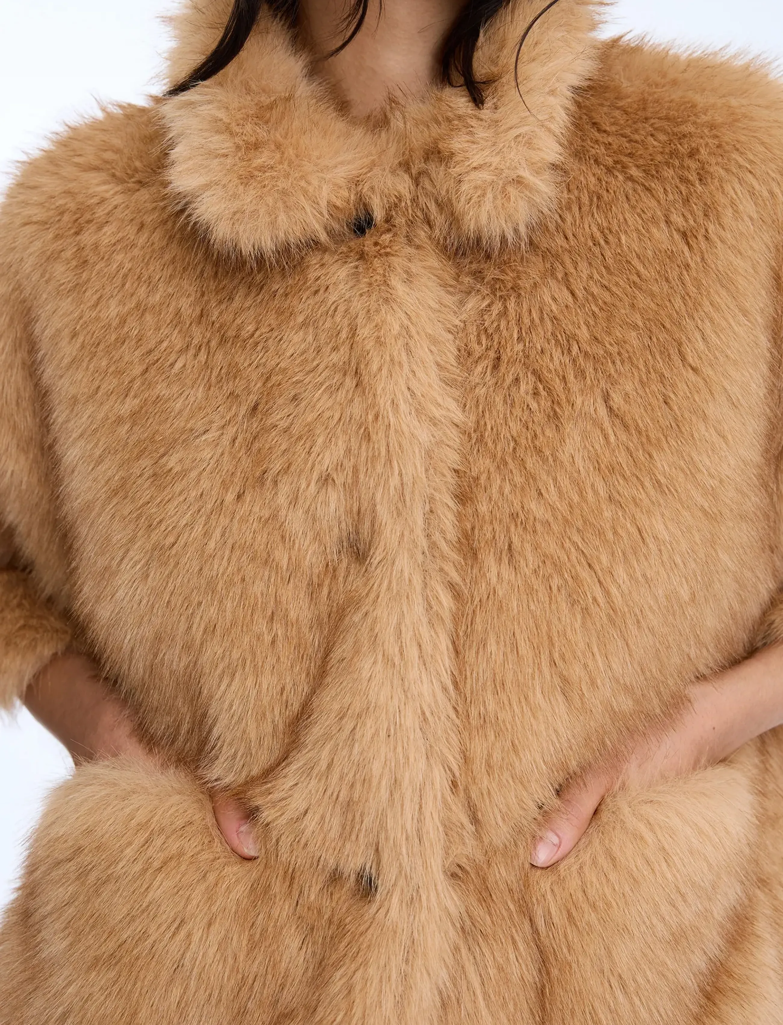 Munthe - NELINE - gervifeldur - caramel - 4