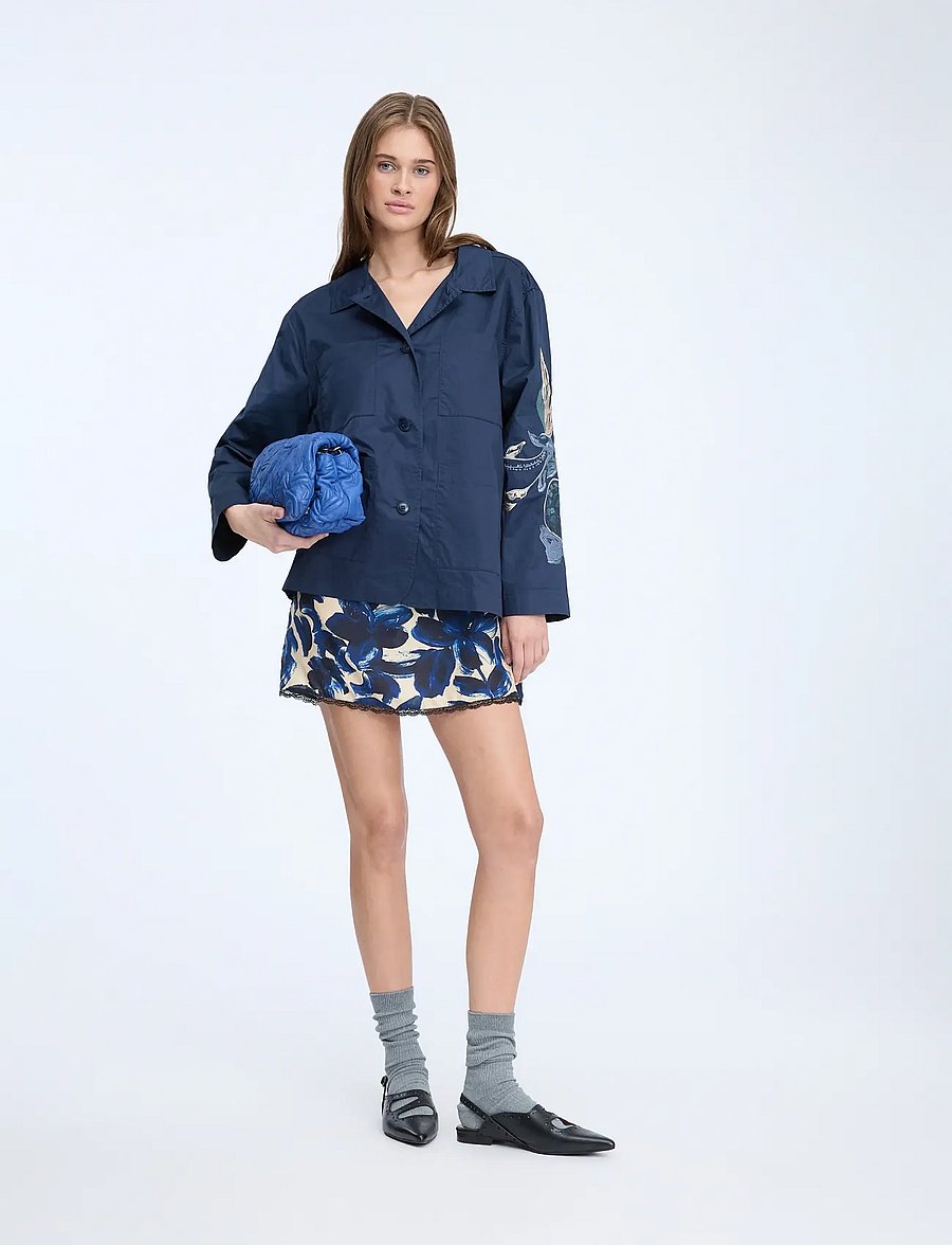 Munthe - NICHOLA - einreihige blazer - navy - 0