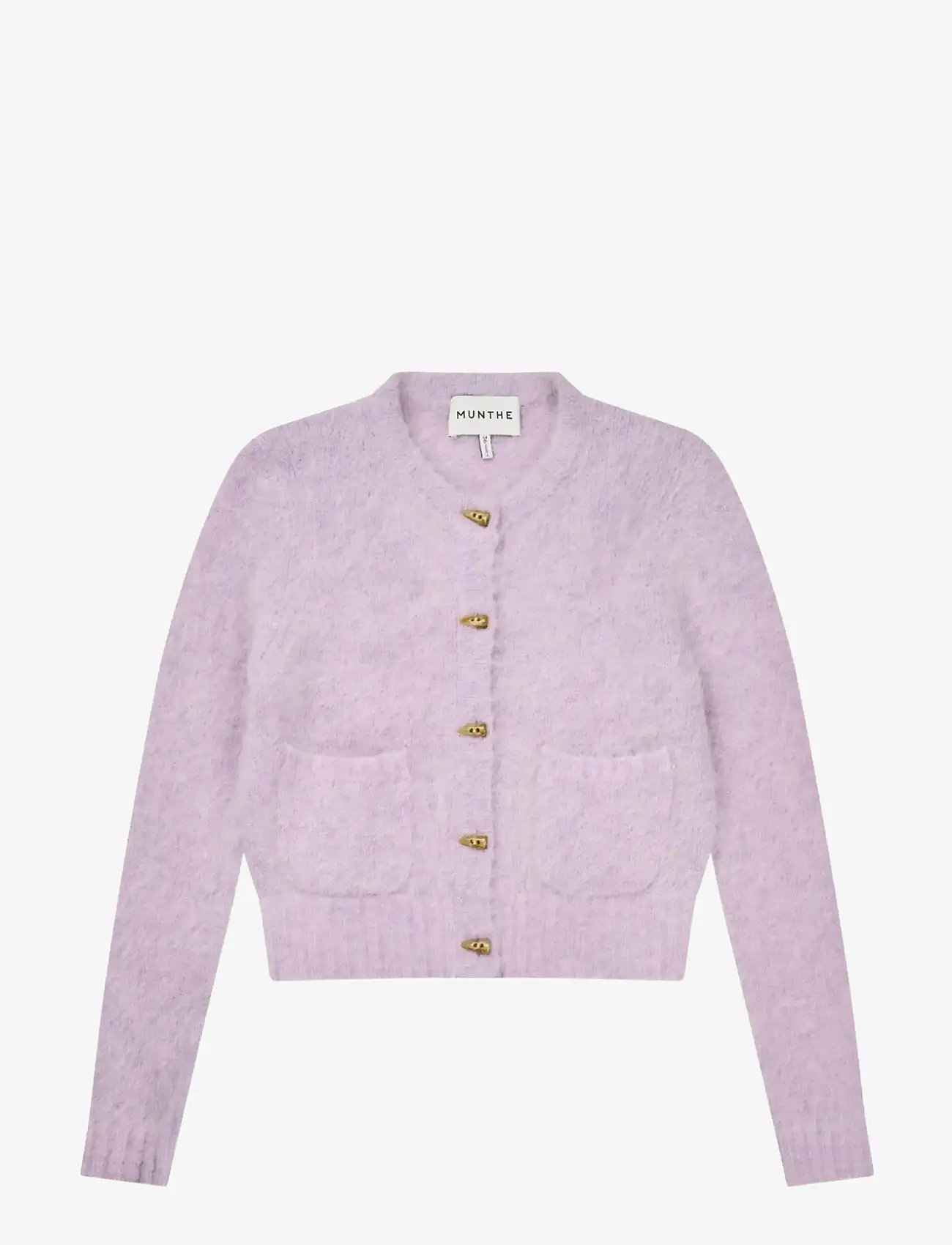 Munthe - NOLOCCA - cardigans - purple - 1