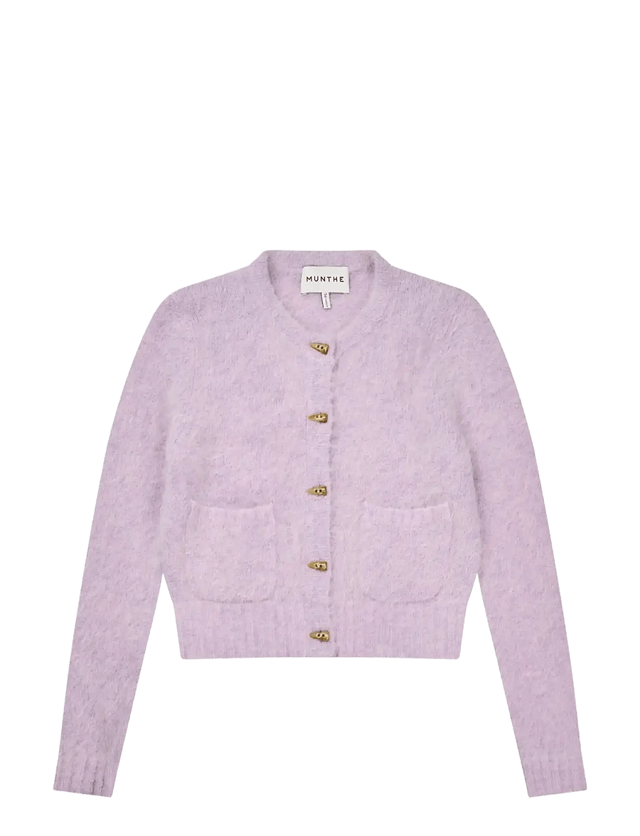 Munthe - NOLOCCA - kardiganid - purple - 1