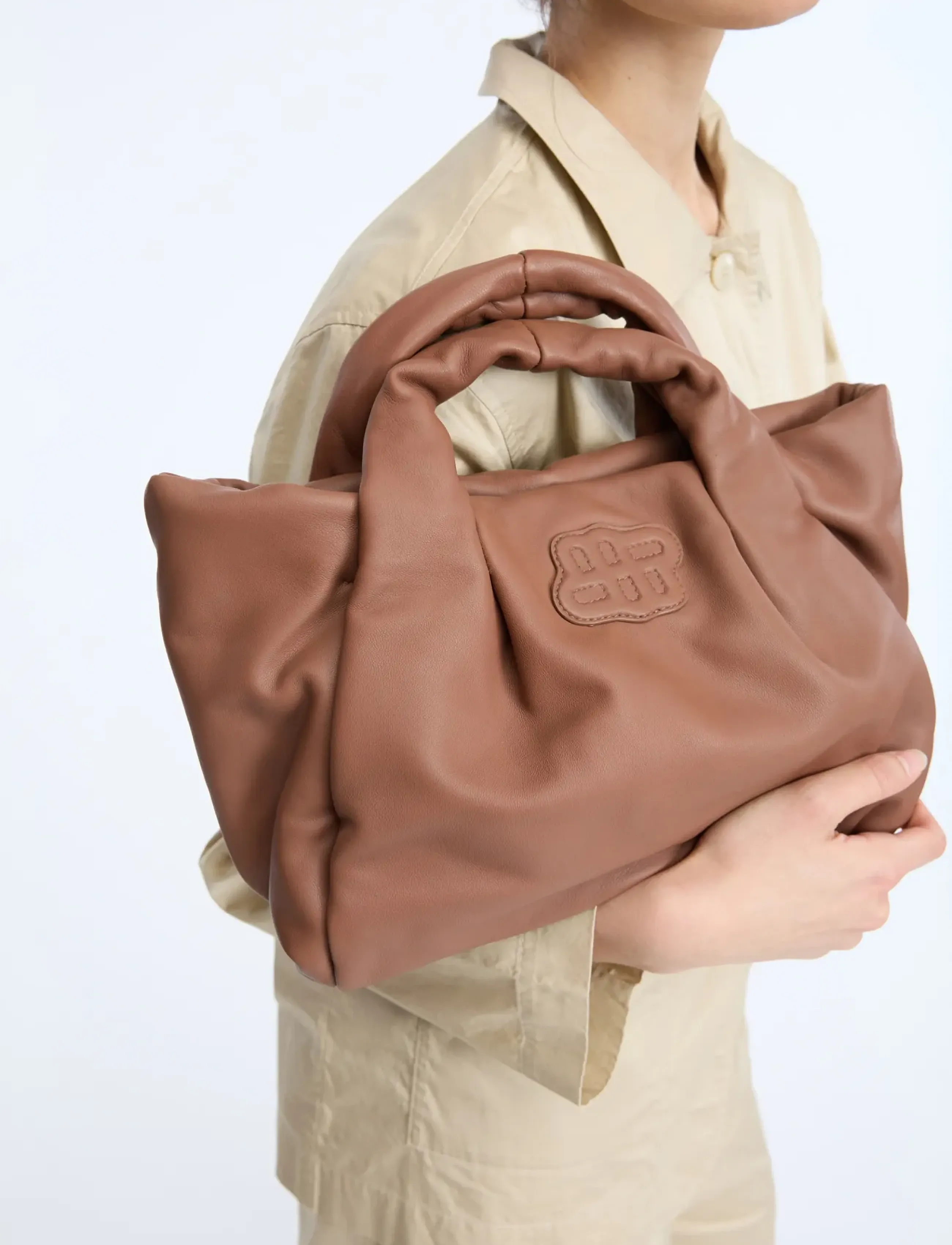 Munthe Lix, One Size, Bags, Braun - Top Handle Frauen