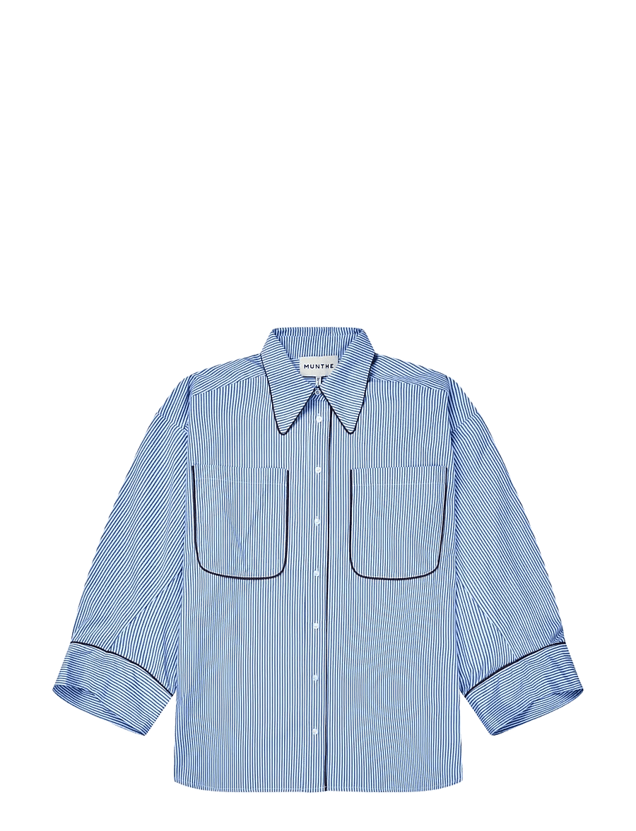 Munthe - VOYAGE - langärmlige hemden - blue - 1